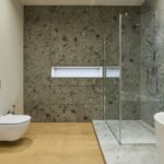 A photo of a bathroom
